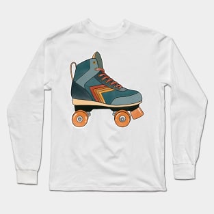Roller skate 70s Vibe Long Sleeve T-Shirt